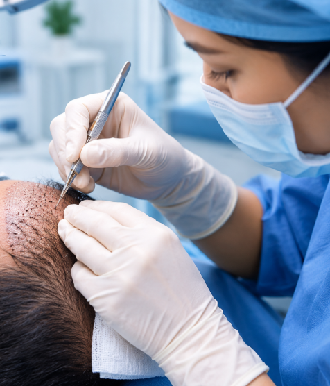 Hair Follicle Implantation by DHI